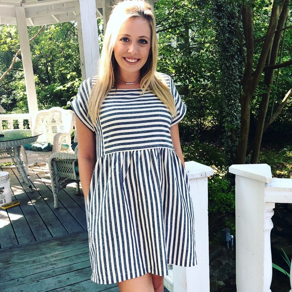 Listicle Dresses & Skirts - striped babydoll dress